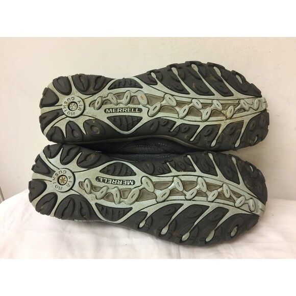 MERRELL WOMEN  AIR CUSHION BLUE/GRAYS HIKING SHOES SIZE US 10 UK 7.5 EUR 41 - Picture 12 of 12